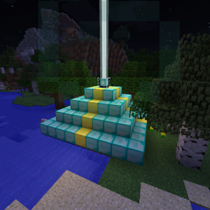 Photo how to make a lighthouse in minecraft