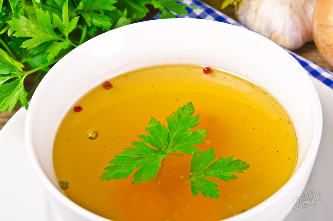 How to lighten the broth