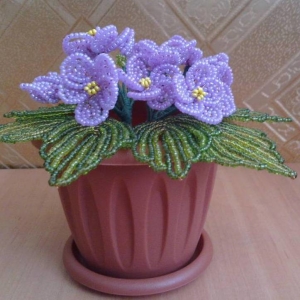 Фото плетение из бисера для начинающих - цветы