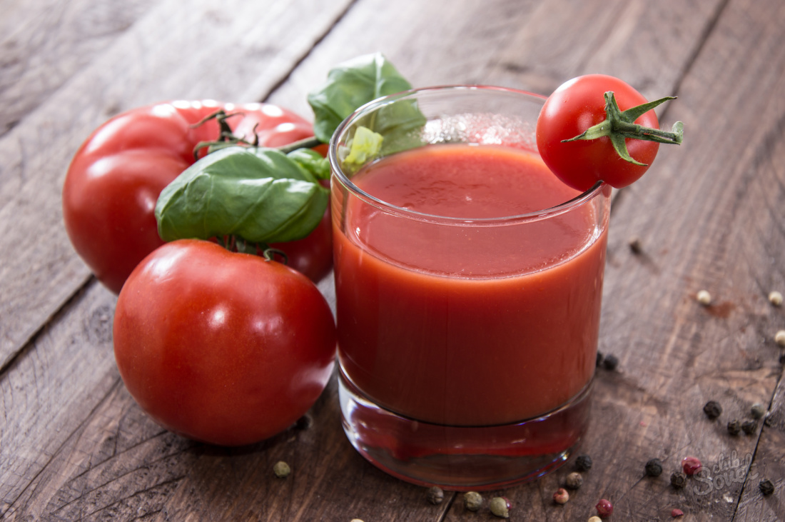 Як зробити томатний сік?
