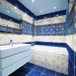 Photo How to choose a tile for the bathroom
