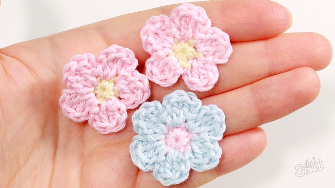 Kako vezati cvijet crochet za početnike