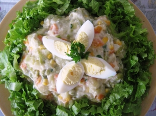 Kichik salat - klassik retsept