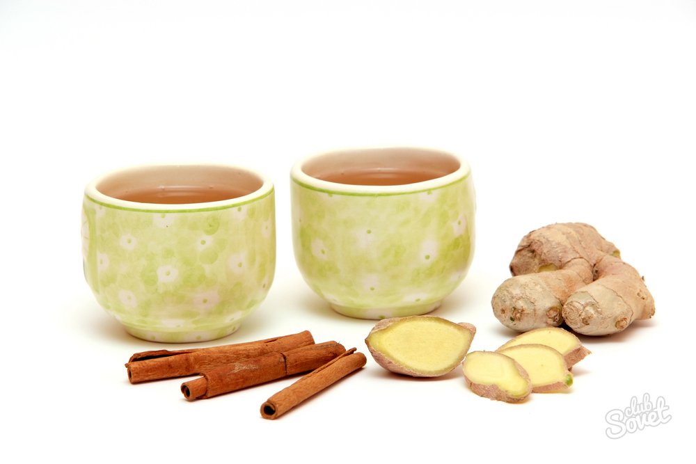 Thé avec gingembre