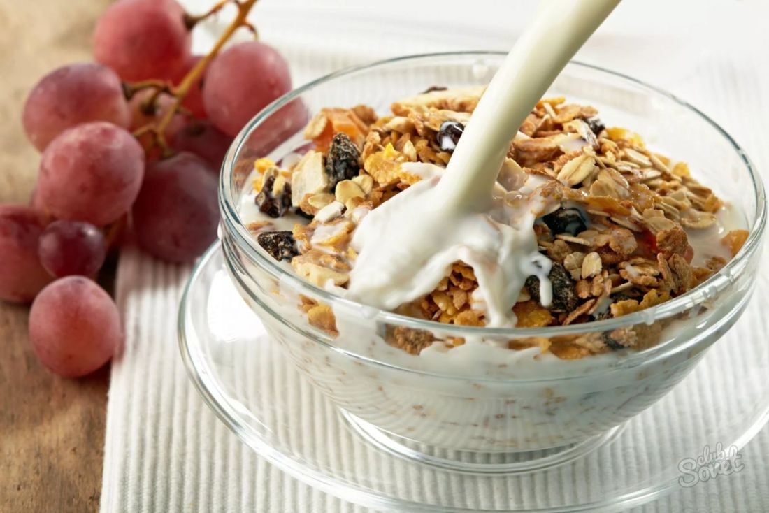 Wie kochen Müsli.