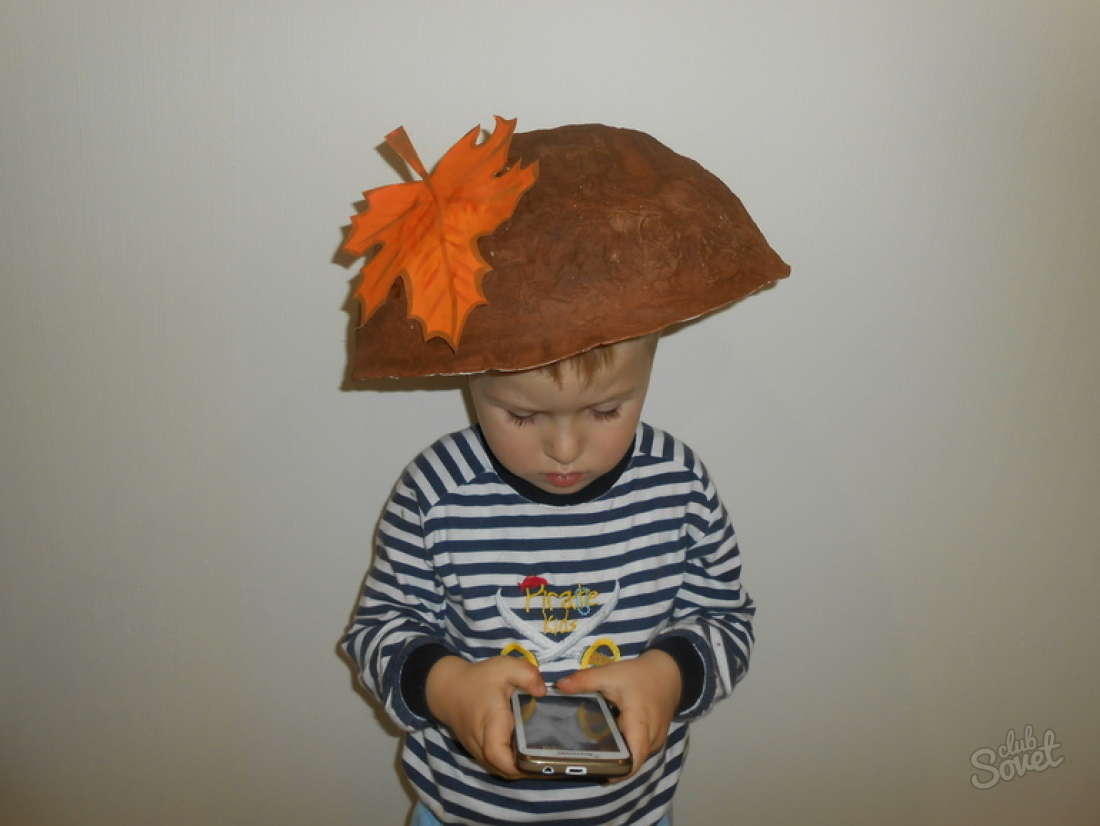 Como fazer um chapéu de cogumelos para uma criança