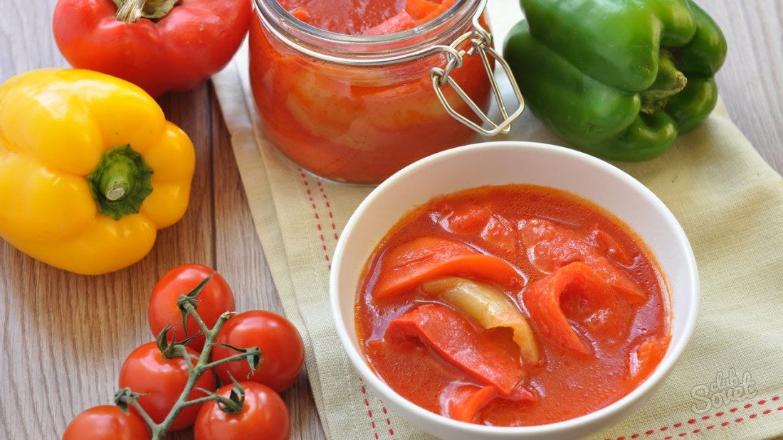 Как да готвя течове от пипер и домати