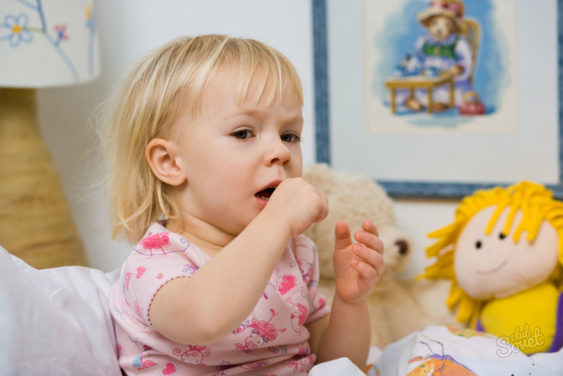 Hur lugnar hosten i ett barn