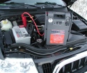 How to charge the car battery charger