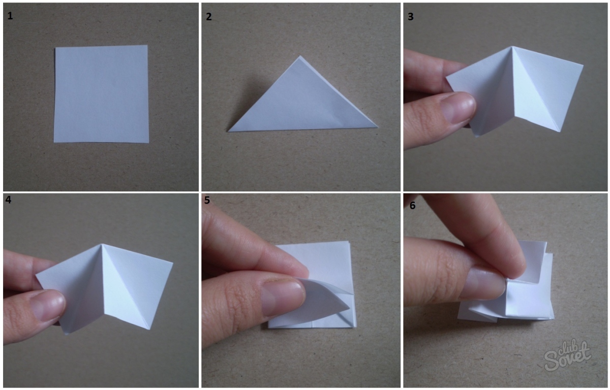 Како направити оригами цвеће