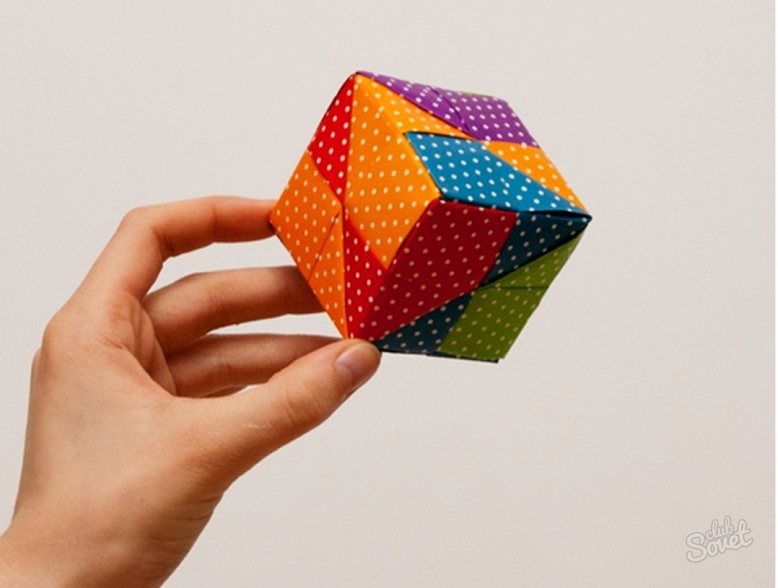 Как из бумаги сделать кубик
