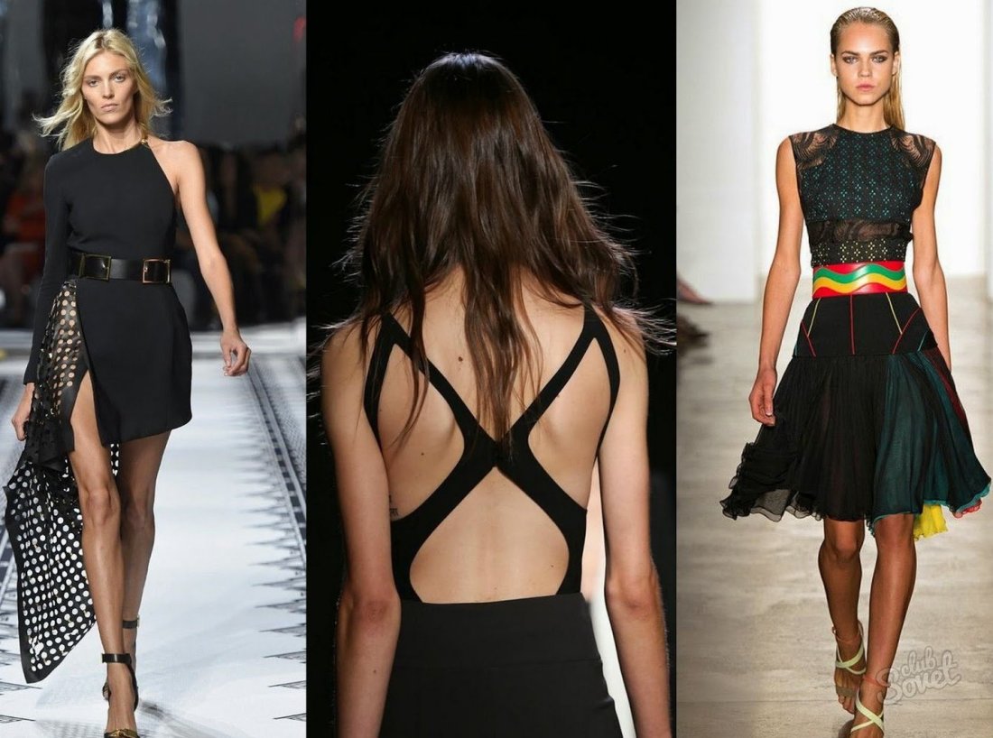 What to wear a black dress