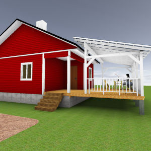 Come creare un tetto su un'estensione