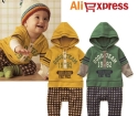 Dimensões de roupas infantis para Aliexpress