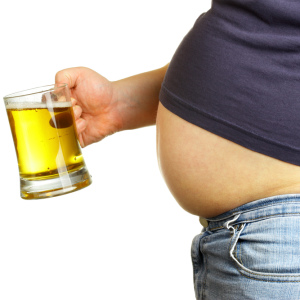 Ako odstrániť pivo žalúdok u mužov