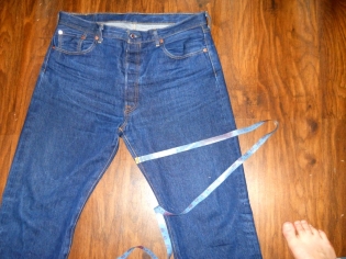 What to do to make jeans?