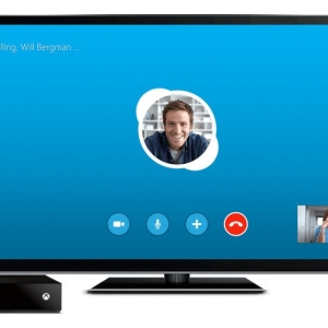 ภาพถ่ายวิธีเปิดในการสาธิตหน้าจอ Skype