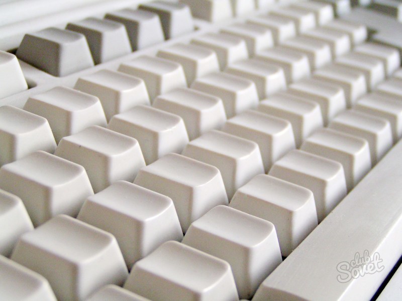 How to switch the layout on the keyboard
