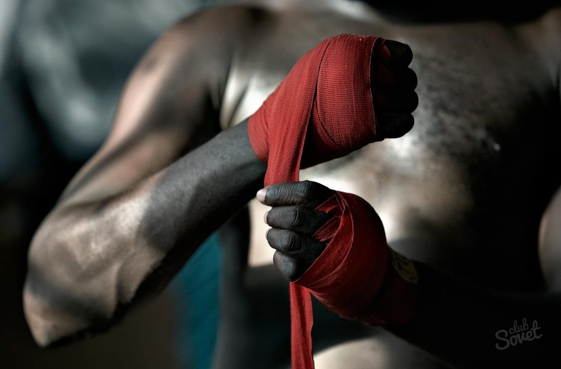 Как намотать боксерские бинты
