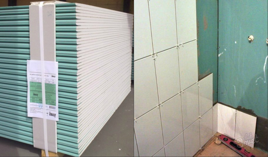 How to put tiles on plasterboard