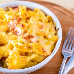Photo How to cook pasta with cheese?