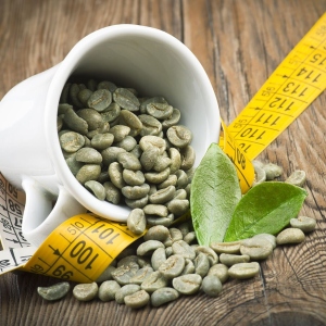 ფოტო, სადაც მწვანე slimming ყავა