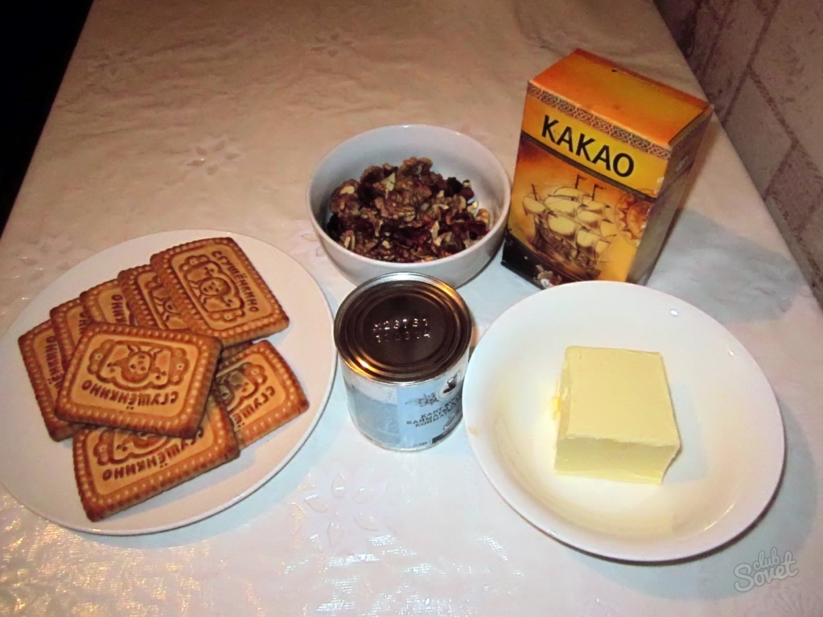 Рецепт картошки печенье сгущенка какао. Печенье для пирожного картошка. Ингредиенты для шоколадного печенья. Пирожное из печенья с маслом. Ингредиенты для шоколадной картошки.