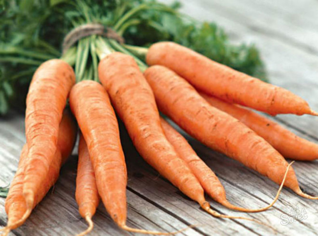 Como colocar cenouras
