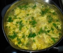 Как приготовить суп с яйцом