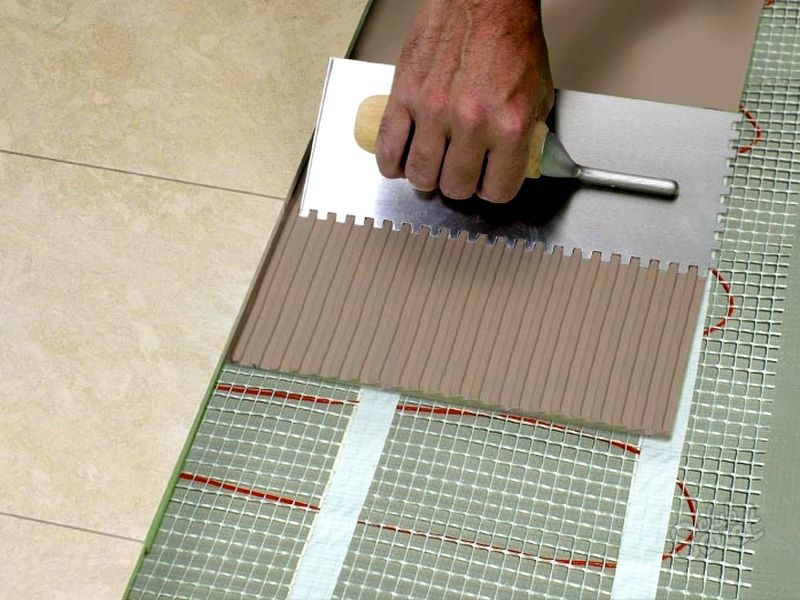 Glue-for-floor-tile