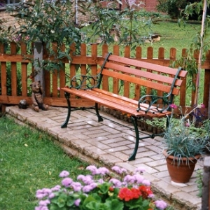 How to make a garden bench