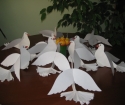Како направити голубицу папира