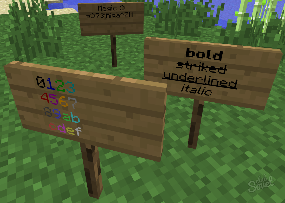 How to make a sign in minecraft