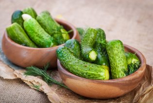 What can be prepared from cucumbers