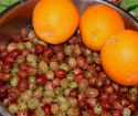 Selai dari gooseberry dengan jeruk