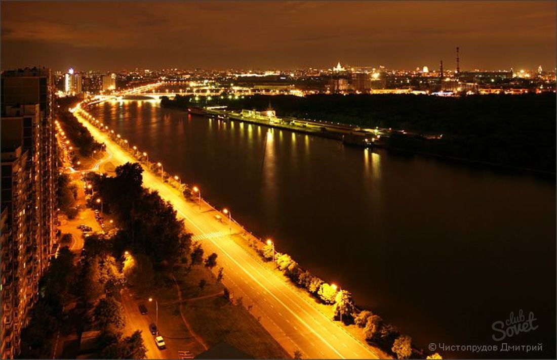 Nerede Moskova'da gece gitmek için