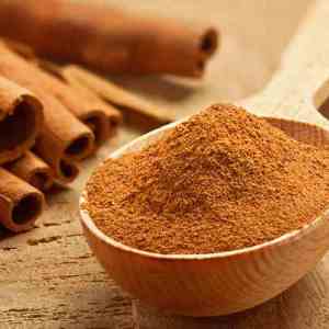 Stock Foto Face mask with cinnamon