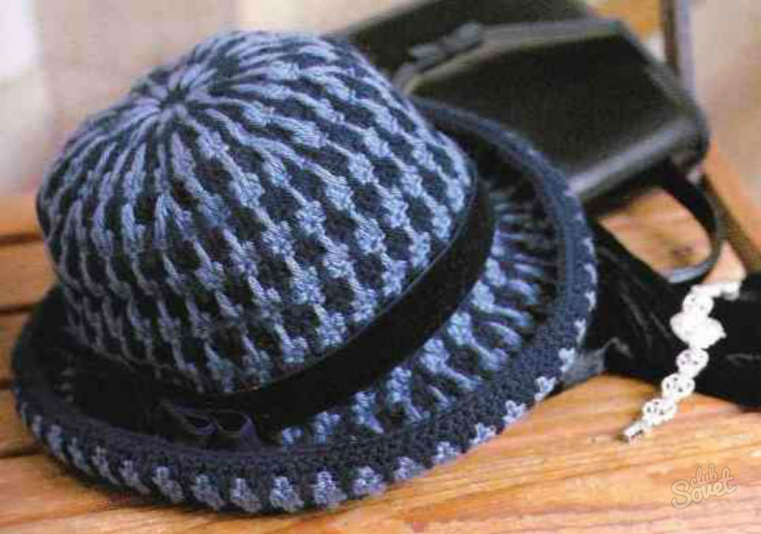 How to tie a hat with crochet