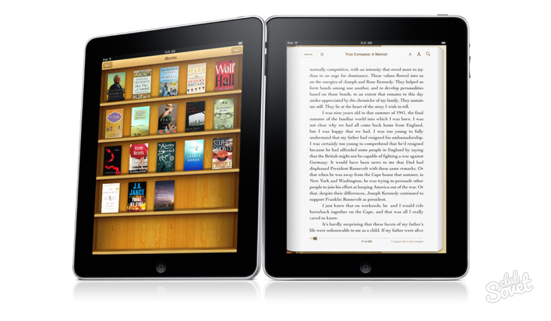 Ako stiahnuť knihy na iPad