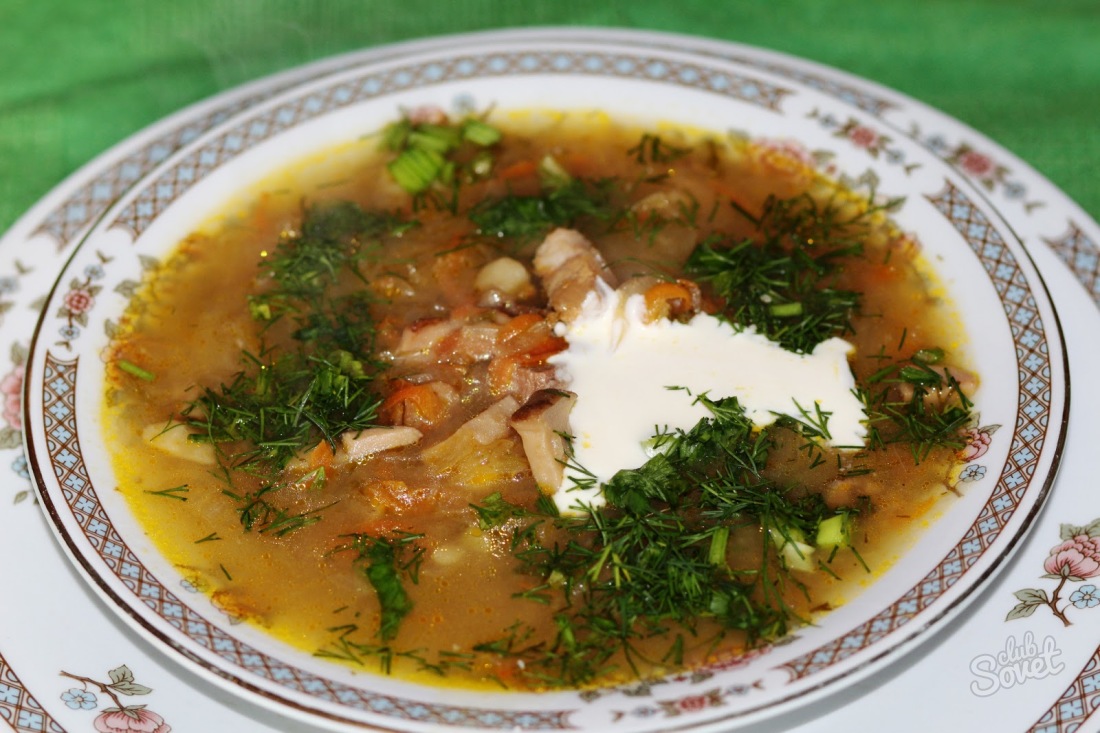 Cum de a găti supa cu varza de sauerkraut