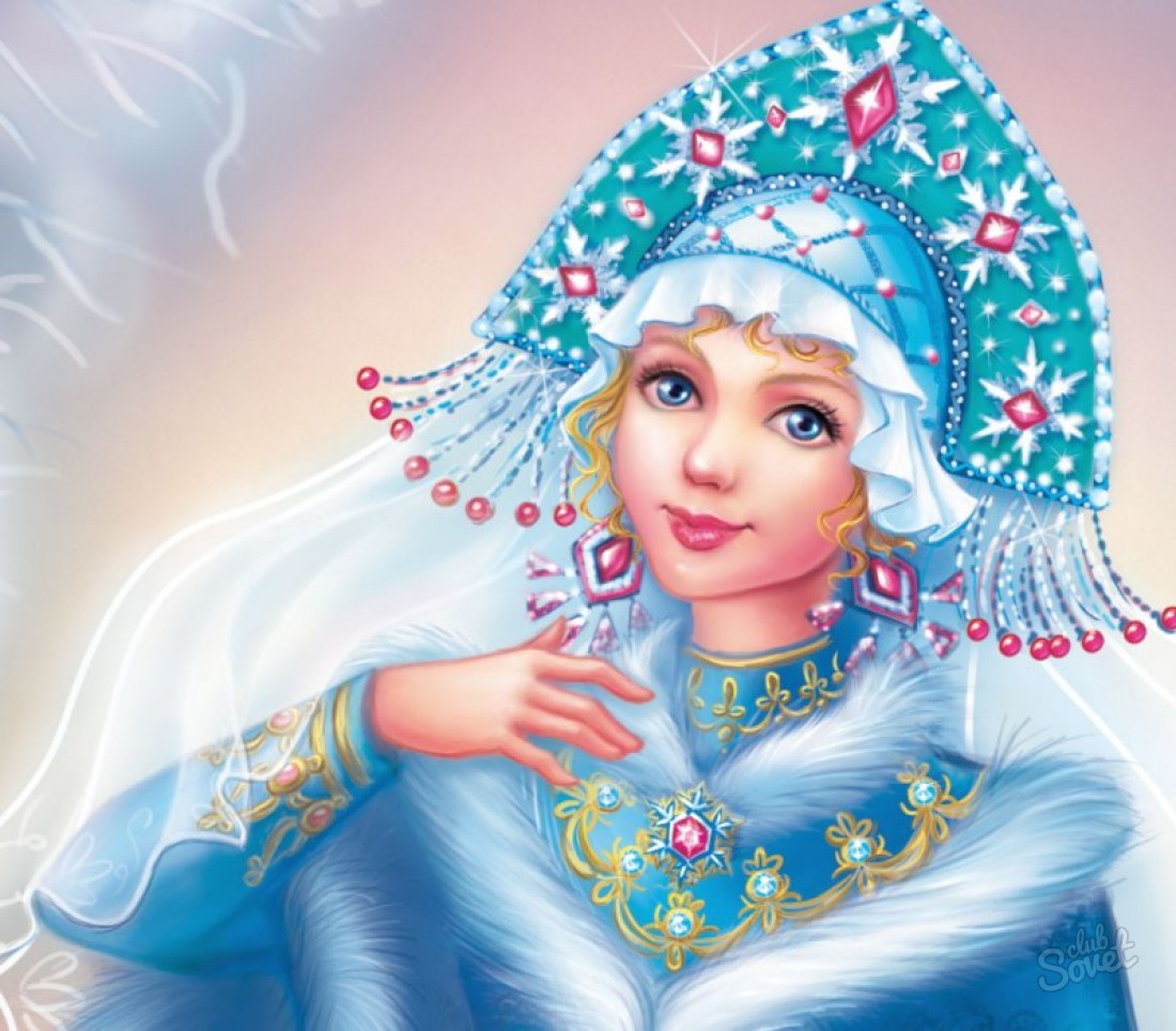 How to draw a snow maiden pencil stages