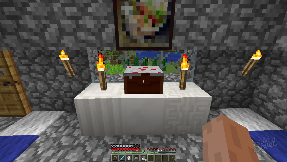 วิธีการทำเค้กใน Minecraft