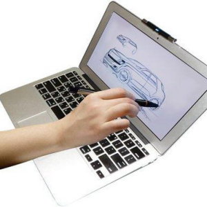 How to make a laptop touch