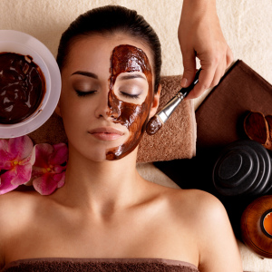 Stock Foto Cocoa oil for face how to use