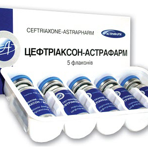 Ceftriaxone, instructions for use