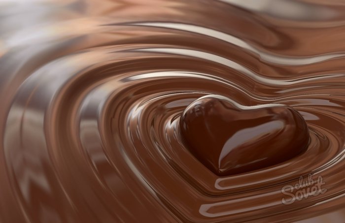 چگونه به ذوب شدن شکلات