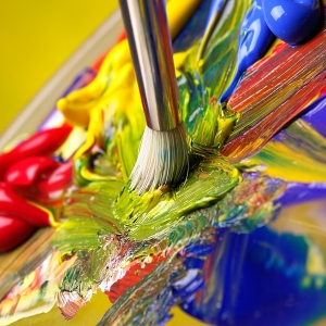 Stock foto Πώς να σχεδιάσετε με χρώματα πετρελαίου