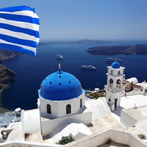 Stock Foto Best resorts of Greece