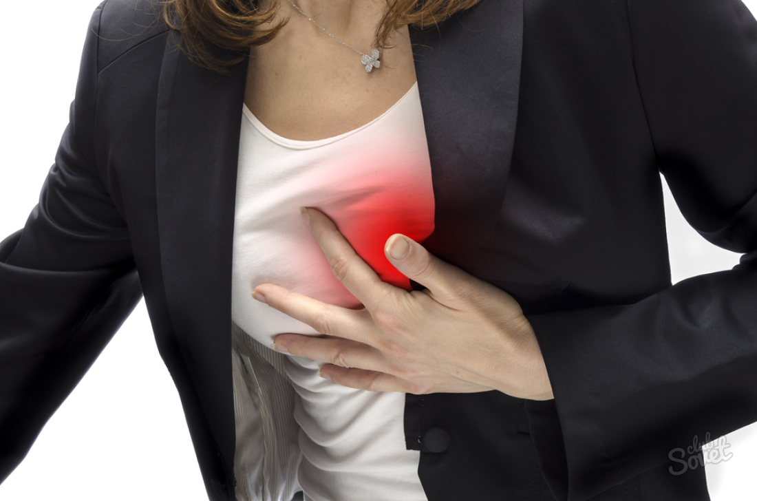 Hur hjärtat skadar, kvinnors symptom