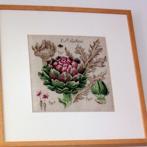 How to make an embroidery in the frame with your own hands